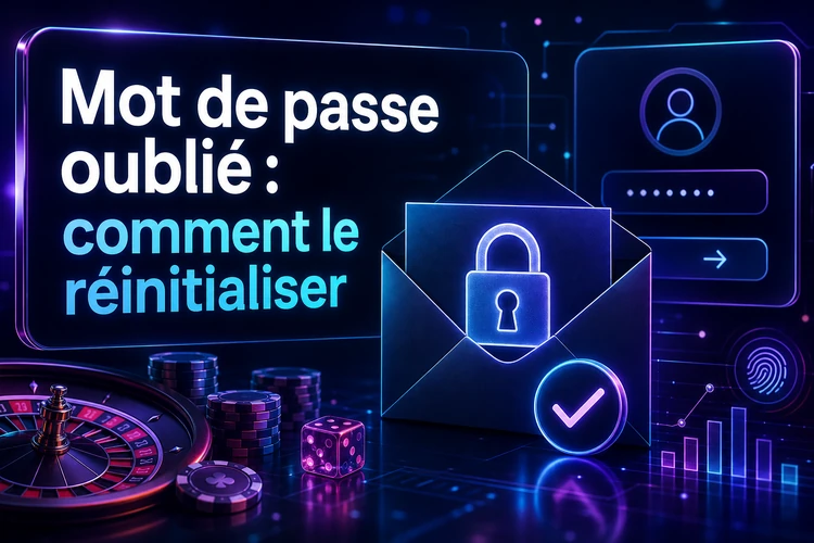 Mot de passe oublié : comment le réinitialiser