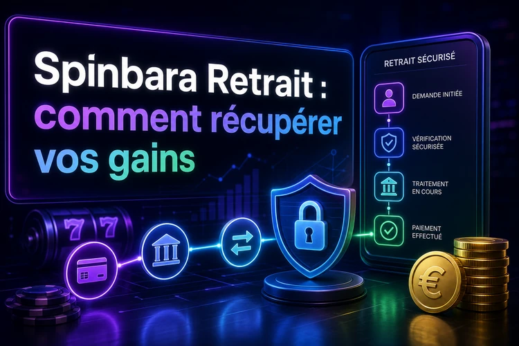 Spinbara Retrait: comment récupérer vos gains